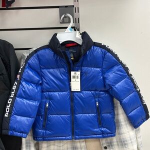 Polo by Ralph Lauren Royal Blue Kids Puffer Jacket